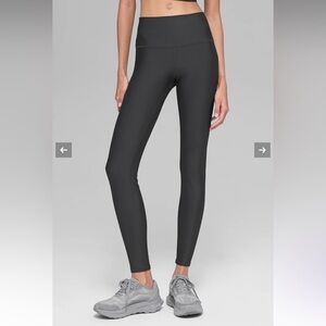 ALO Yoga High-waist air lift Leggings Steel Grey